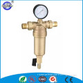 Pressure reducing brass filter valve with timer pre filter